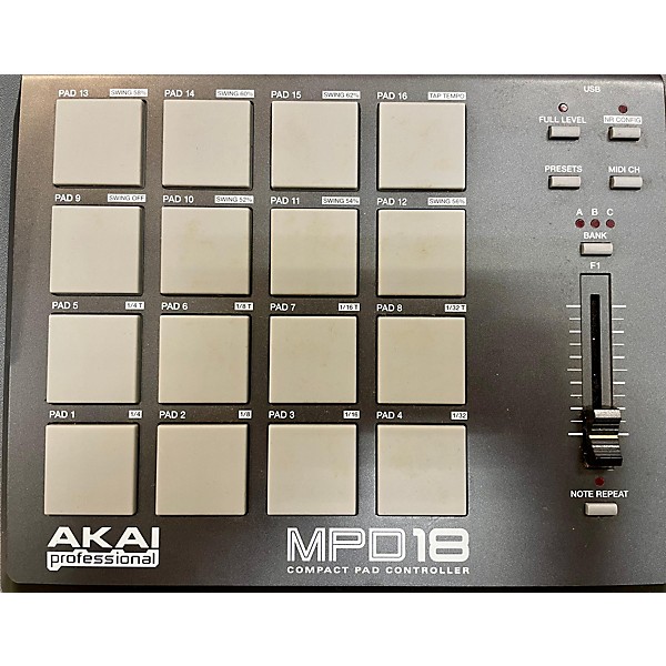 Used Akai Professional MPD18 MIDI Controller