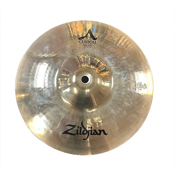 Used Zildjian 10in A Custom Splash Cymbal