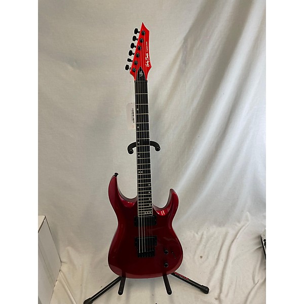 Used Harley Benton Used HARLEY BENTON PROGRESSIVE SERIES R446 Metallic Red Solid Body Electric Guitar