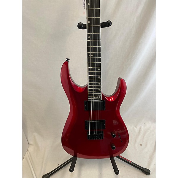 Used Harley Benton Used HARLEY BENTON PROGRESSIVE SERIES R446 Metallic Red Solid Body Electric Guitar