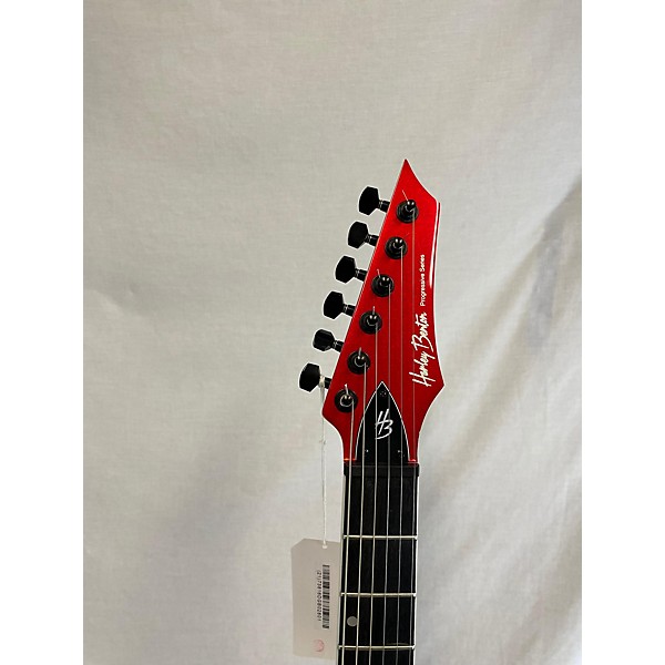 Used Harley Benton Used HARLEY BENTON PROGRESSIVE SERIES R446 Metallic Red Solid Body Electric Guitar