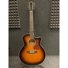 Used Guild F-2512CE 12 String Acoustic Electric Guitar