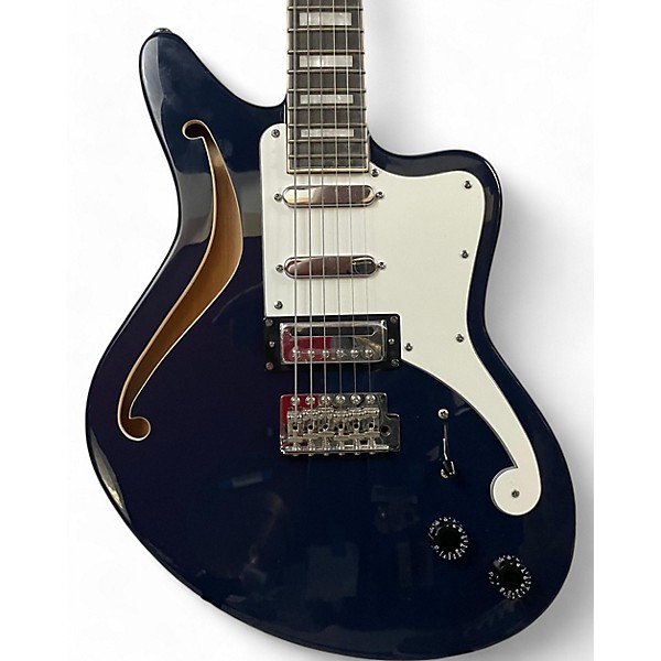 Used D'Angelico Premier Bedford Blue Hollow Body Electric Guitar
