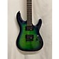 Used Schecter Guitar Research Used Schecter Guitar Research C-6 Elite Green Solid Body Electric Guitar