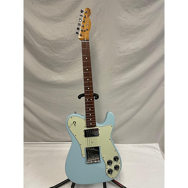 Used Fender Used Fender 72' Custom Telecaster Daphne Blue Solid Body Electric Guitar