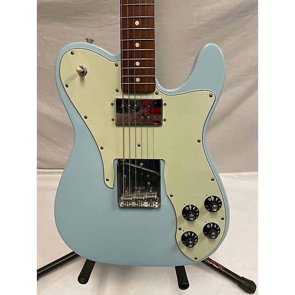 Used Fender Used Fender 72' Custom Telecaster Daphne Blue Solid Body Electric Guitar