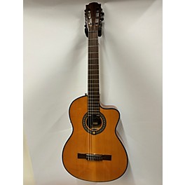 Used Lag Guitars Used Lag Guitars Occitania OC66CE Natural Classical Acoustic Electric Guitar