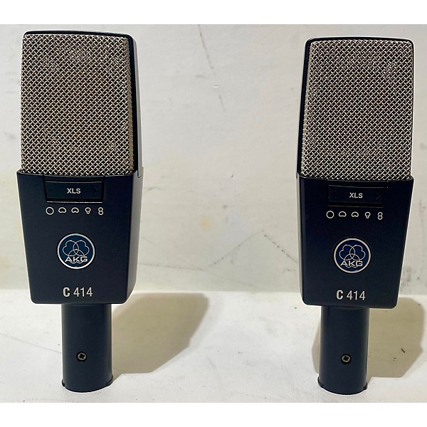 Used AKG C414XLS/ST Stereo Set Condenser Microphone