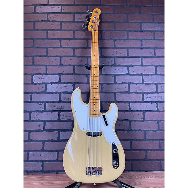 Used Fender Used 2022 Fender American Vintage II 1954 Precision Bass Vintage Blonde Electric Bass Guitar