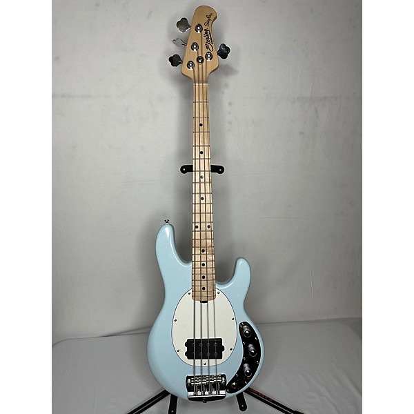 Used Sterling by Music Man Used Sterling By Music Man Ray34 Blue Electric Bass Guitar