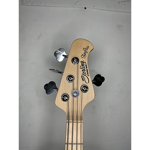 Used Sterling by Music Man Used Sterling By Music Man Ray34 Blue Electric Bass Guitar