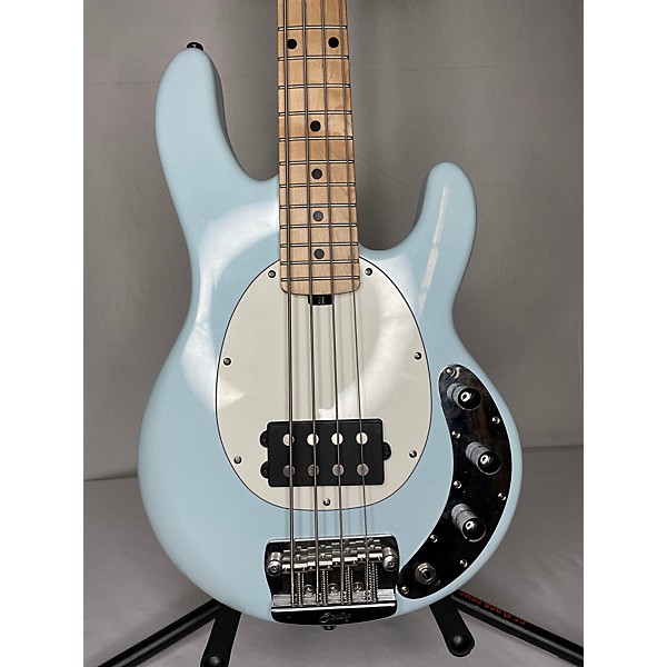 Used Sterling by Music Man Used Sterling By Music Man Ray34 Blue Electric Bass Guitar