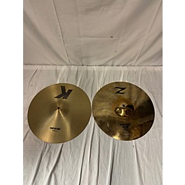 Used Zildjian 14in Z Custom Dyno Beat Hi Hat Cymbal