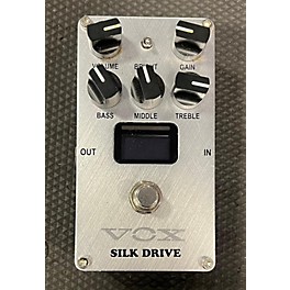 Used VOX SILK DRIVE Effect Pedal