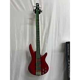 Used Ibanez Used Ibanez GSR200 Trans Red Electric Bass Guitar