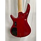 Used Ibanez Used Ibanez GSR200 Trans Red Electric Bass Guitar