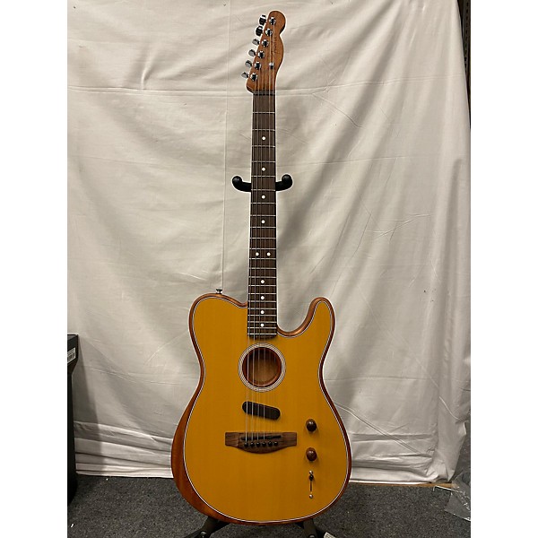 Used Fender Used 2022 Fender Acoustasonic Player Telecaster Butterscotch Blonde Acoustic Electric Guitar