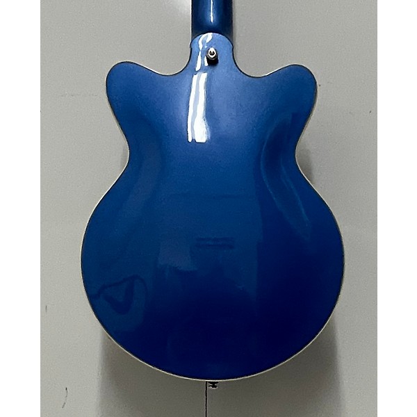 Used Gretsch Guitars Used Gretsch Guitars G2655t Streamliner Blue Hollow Body Electric Guitar