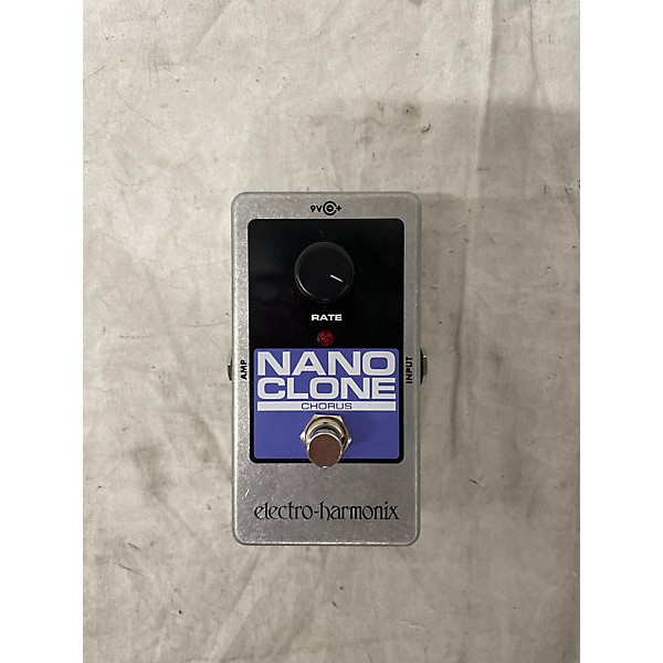 Used Electro-Harmonix Nano Clone Chorus Effect Pedal