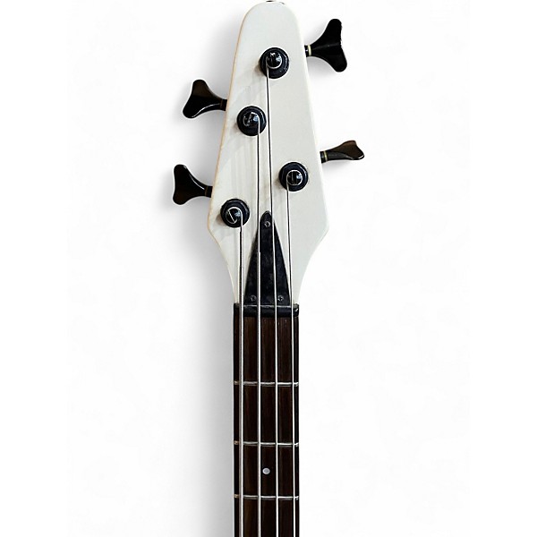 Used B.C. Rich INNOVATOR Vintage White Electric Bass Guitar