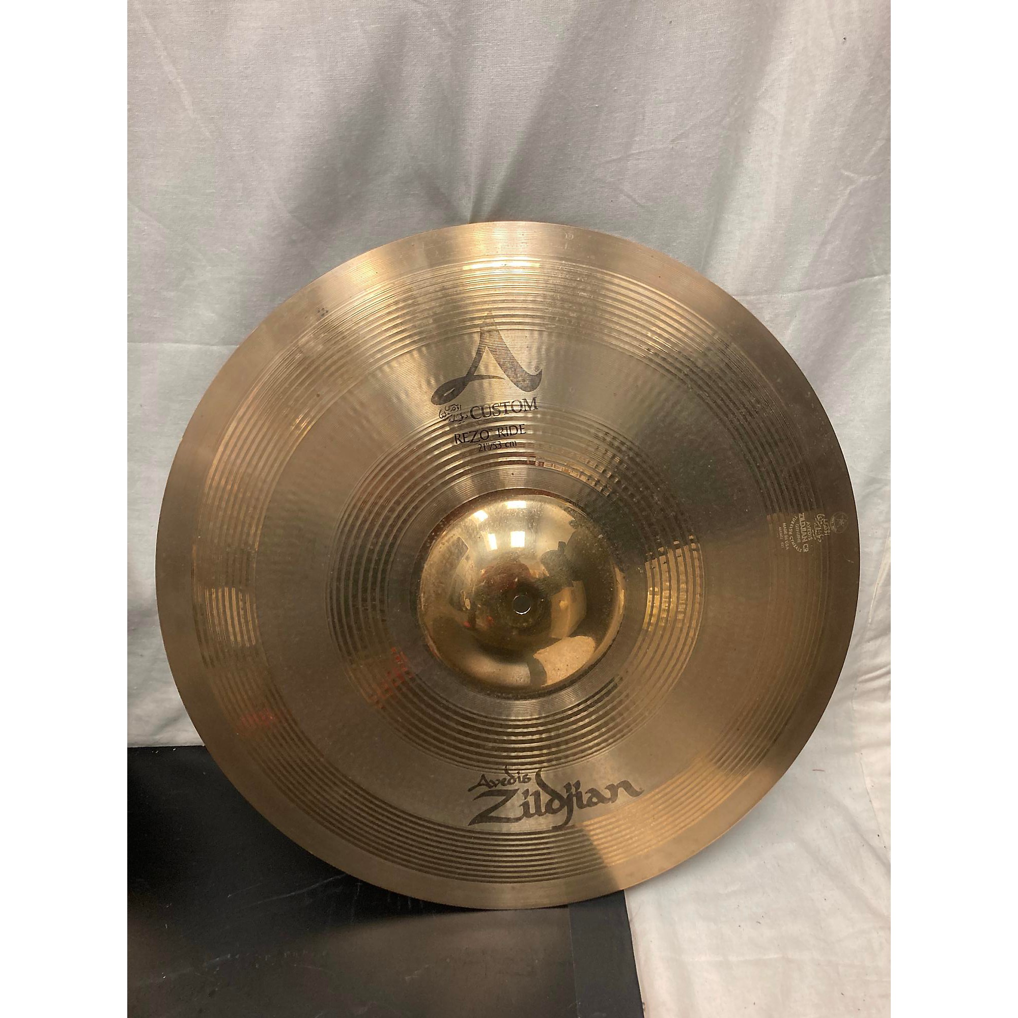 Used Zildjian 21in A Custom Rezo Ride Cymbal 41 | Guitar Center
