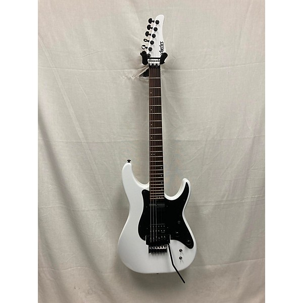 Used Schecter Guitar Research Used Schecter Guitar Research Sun Valley Super Shredder White Solid Body Electric Guitar