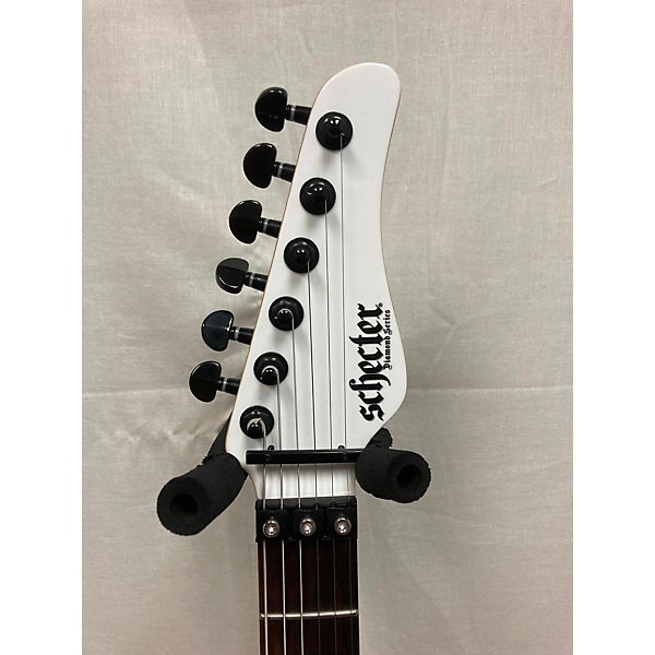 Used Schecter Guitar Research Used Schecter Guitar Research Sun Valley Super Shredder White Solid Body Electric Guitar