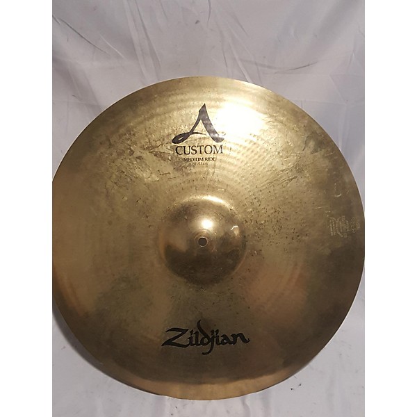 Used Zildjian Used Zildjian 20in A Custom Medium Ride Cymbal