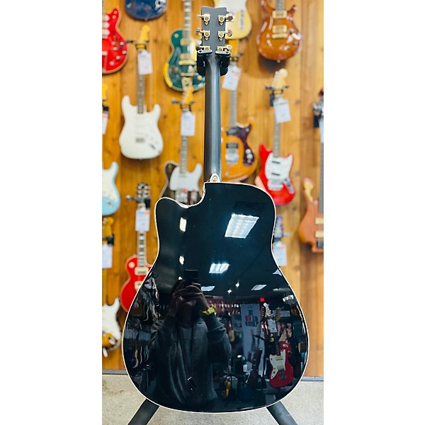 Used Yamaha FX335C Acoustic Electric Guitar Black Guitar Center