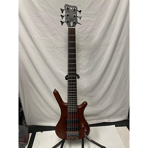 Used Warwick Pro Series Corvette Standard 6 String Electric Bass Guitar