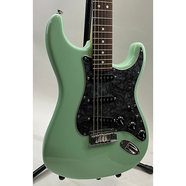 Used Fender Used Fender Mod Shop Stratocaster Surf Green Solid Body Electric Guitar