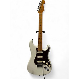 Used Fender American Ultra Stratocaster HSS White Solid Body Electric Guitar