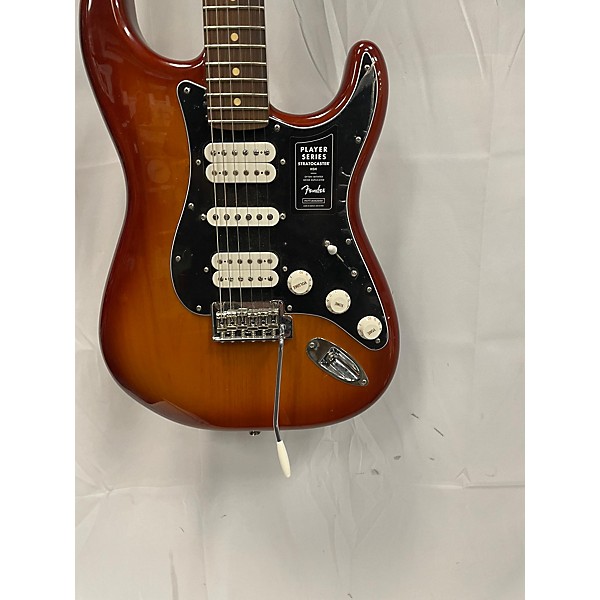 Used Fender Used Fender PLAYER SERIES STRAT HSH 2 TONE BURST Solid Body Electric Guitar