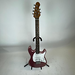 Used Sterling by Music Man Used Sterling By Music Man Cutlass Red Solid Body Electric Guitar