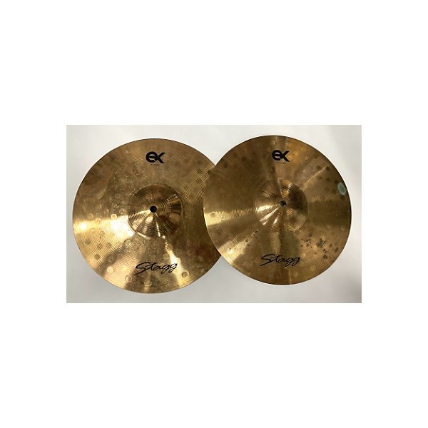 Used Stagg 13in Ex Hi-hat Pair Cymbal