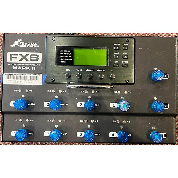 Used Fractal Audio Fx8 Mkii Effect Processor | Guitar Center