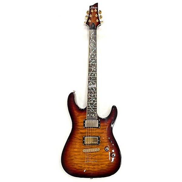 Used Schecter Guitar Research Used Schecter Guitar Research C1 Classic Sunburst Solid Body Electric Guitar