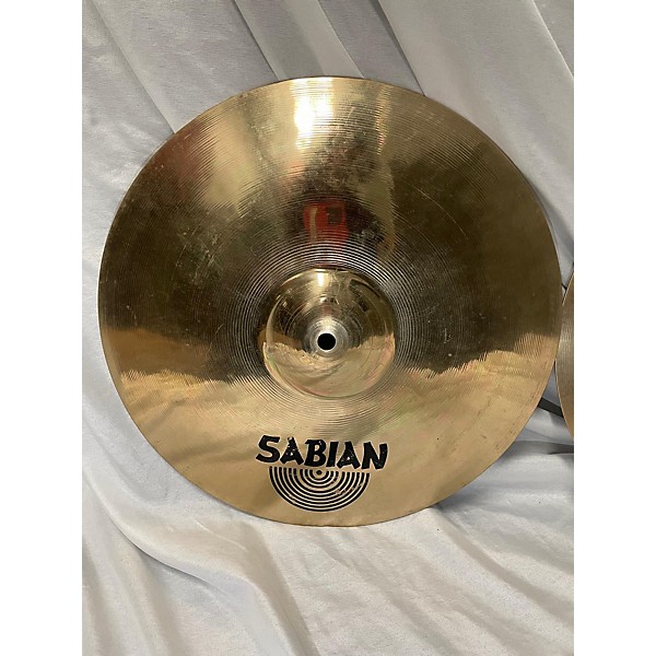 Used SABIAN Used SABIAN 14in XSR HI HATS 14 Cymbal