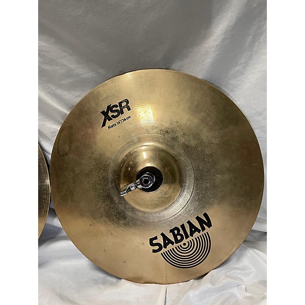 Used SABIAN Used SABIAN 14in XSR HI HATS 14 Cymbal