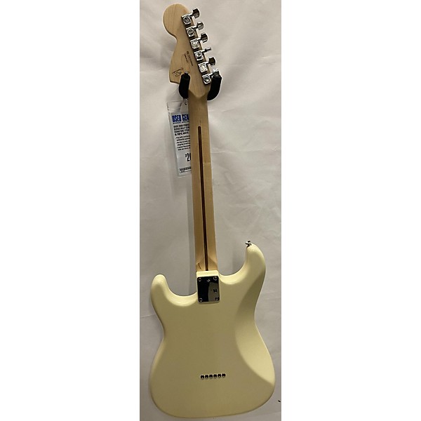 Used Fender Used 2008 Fender Artist Series Billy Corgan Signature Stratocaster Olympic White Solid Body Electric Guitar