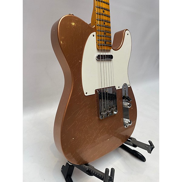 Used Used 2022 Fender 1955 Telecaster Journeyman Cst Shop Relic Copper Solid Body Electric Guitar