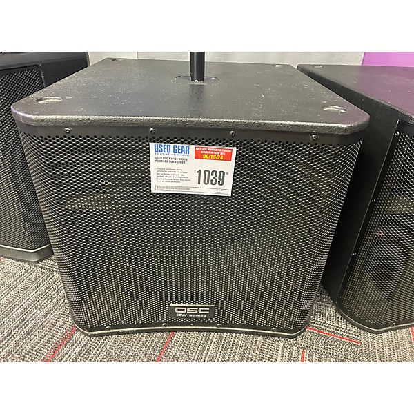 Used QSC KW181 1000W Powered Subwoofer