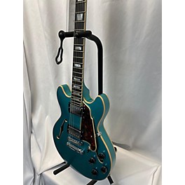 Used D'Angelico Used D'Angelico DAPMINIDCOTCSCB SKY BLUE Hollow Body Electric Guitar