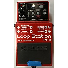 Used BOSS RC3 Loop Station Pedal