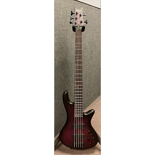 Used Schecter Guitar Research Stiletto Studio 5 String Electric Bass Guitar