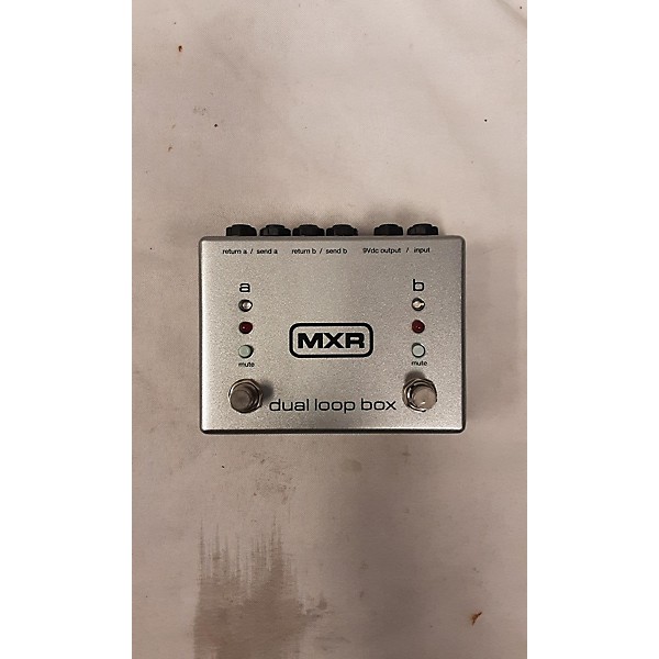 Used MXR DUAL LOOP BOX Pedal