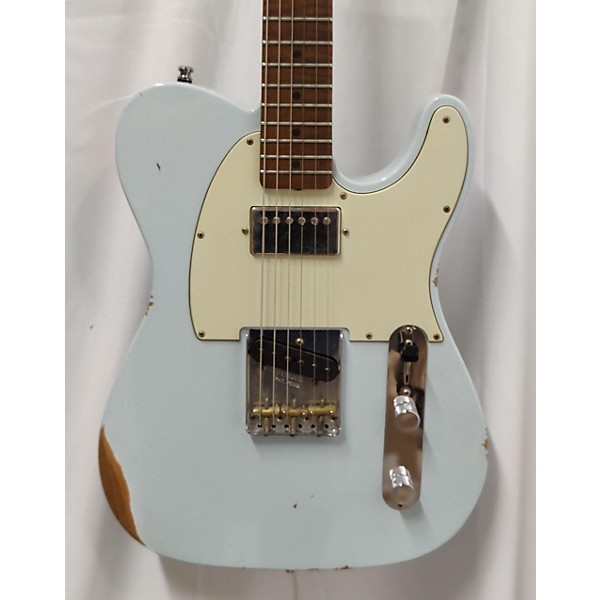 Used Fender Used 2023 Fender 1960 HS Relic Telecaster AAA Roasted Maple Sonic Blue Solid Body Electric Guitar