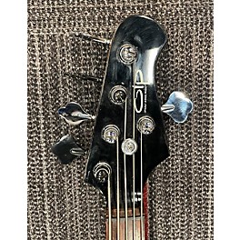 Used OLP Used OLP Stingray Style Black And White Electric Bass Guitar