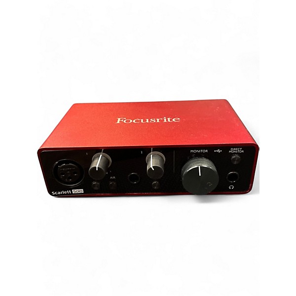 Used Focusrite Used Focusrite Scarlett Solo Gen 3 Audio Interface