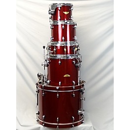 Used SPL Used SPL 5 piece Velocity Maroon Sparkle Drum Kit